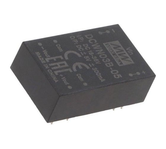 Изображение товара Преобразователь DC-DC Mean Well DCWN03B-05 DC-DC Т02695809