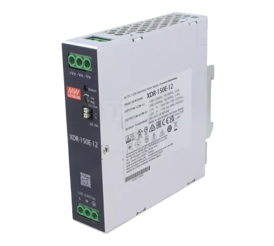 Изображение товара Источник питания AC-DC Mean Well XDR-150E-12 Т03762530