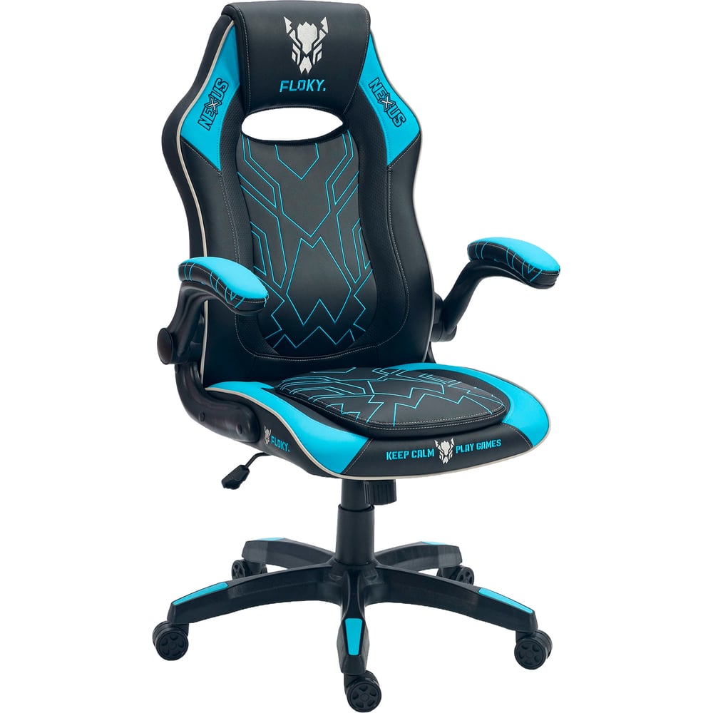 Изображение товара Кресло геймерское Floky NEXUS Aqua-Black