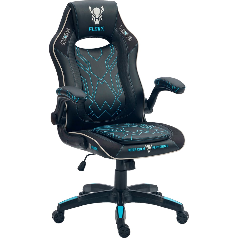 Изображение товара Кресло геймерское Floky NEXUS Black-Blue V2