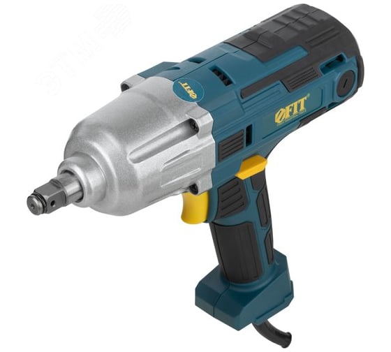 Изображение товара Гайковерт электрический FIT450 Вт, 2800 об/мин, 4200 уд/мин, 400 Нм, БС щеток, рез. накл., 2,3 кг , коробка 80127