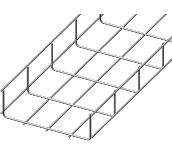 Изображение товара Лоток проволочный KOPOS DZL 60х100х3000 S=3,8мм Сендзимир (S) комплект 6м, DZL-60-100-6-S DZL 60x100_S