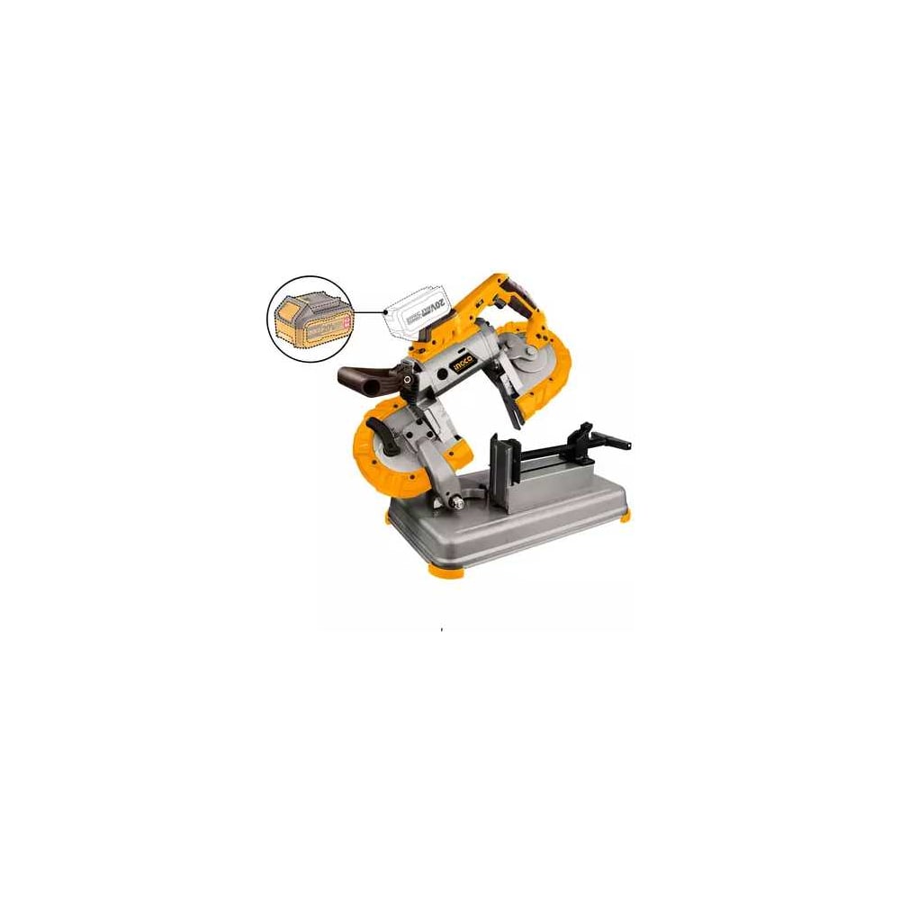 Изображение товара Пила ленточная INGCO CBSLI20127 20В Li-Ion INDUSTRIAL