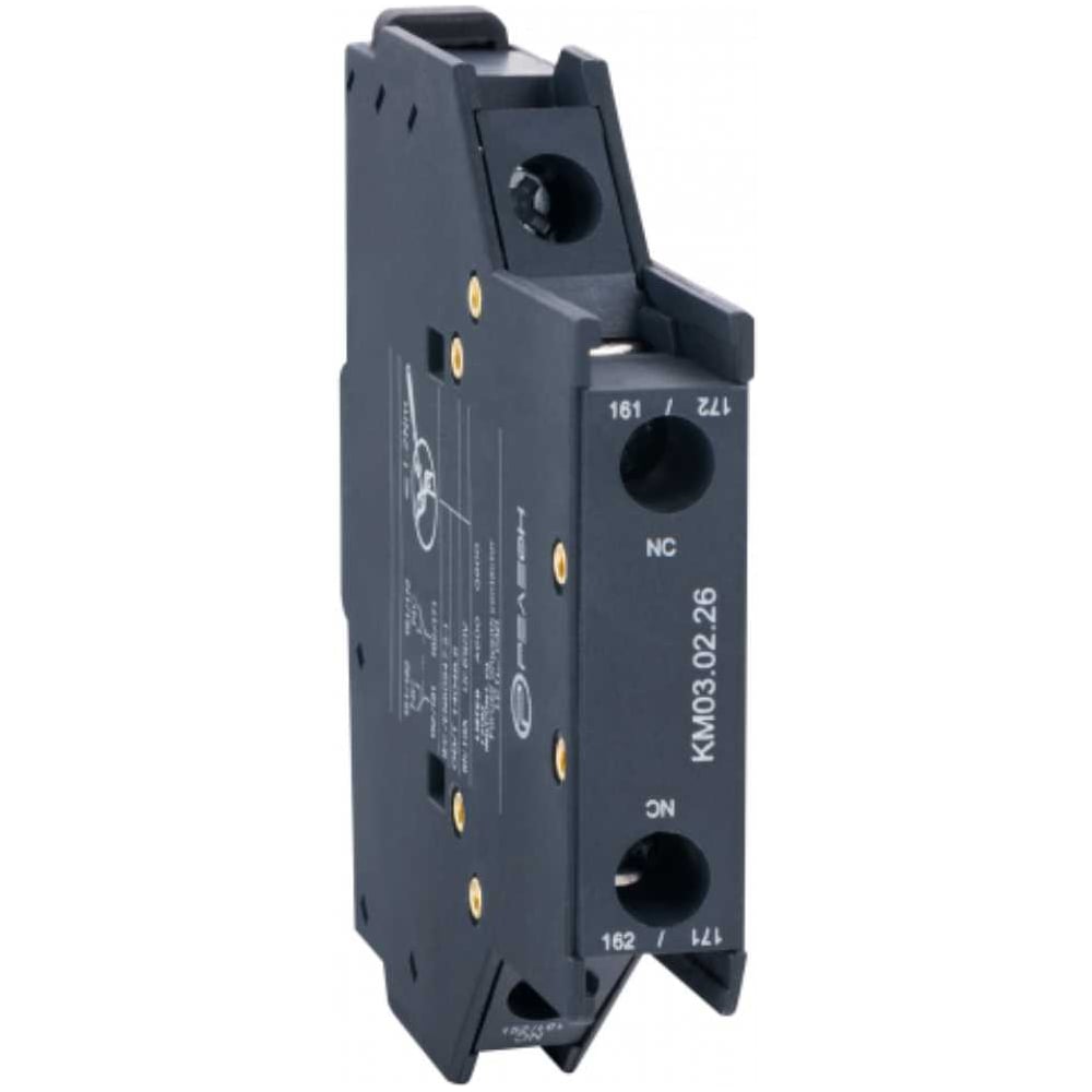 Изображение товара Дополнительный контактный блок РЕЛЕОН для KM3, монтаж сбоку 2НЗ 10А, KM030226