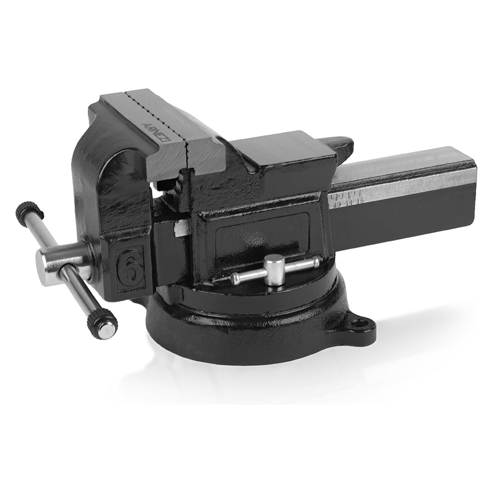Изображение товара Тиски слесарные поворотные с наковальней Arnezi 150мм (стальные) R6076150