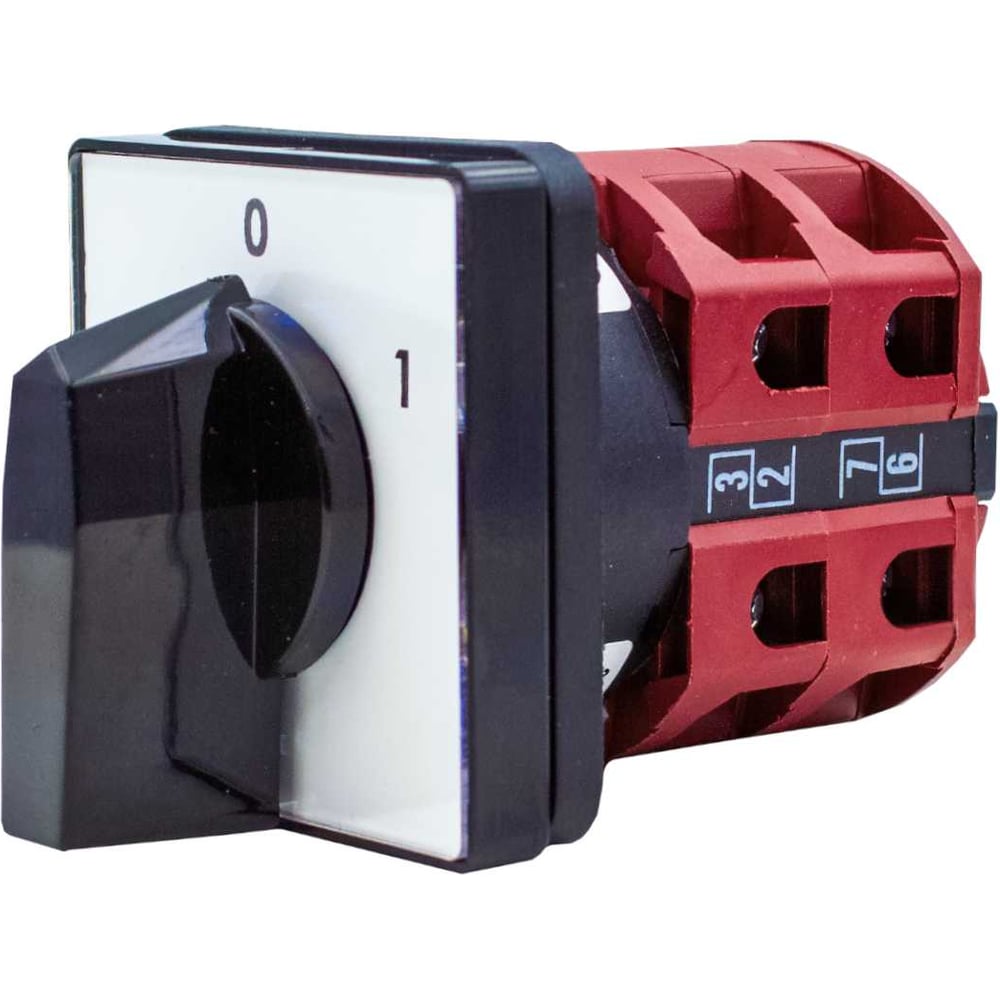 Изображение товара Кулачковый выключатель 4G25 660В 25 А без фиксации бордовый