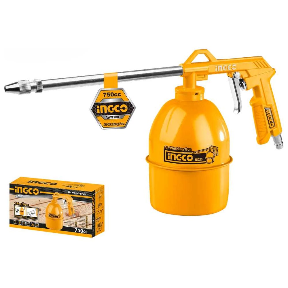 Изображение товара Пневмопистолет промывочный INGCO AWG1001