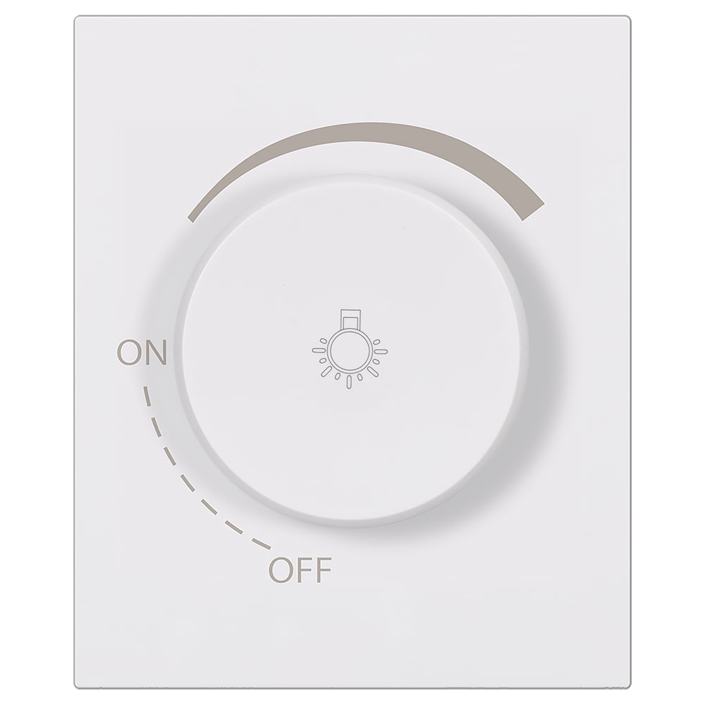 Изображение товара Светорегулятор (диммер) SMARTBUY 1200Вт модульный 10А белый Альтаир SBE-m11w-D-0