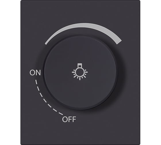 Изображение товара Светорегулятор (диммер) SMARTBUY 1200Вт модульный 10А черный Альтаир SBE-m11b-D-0