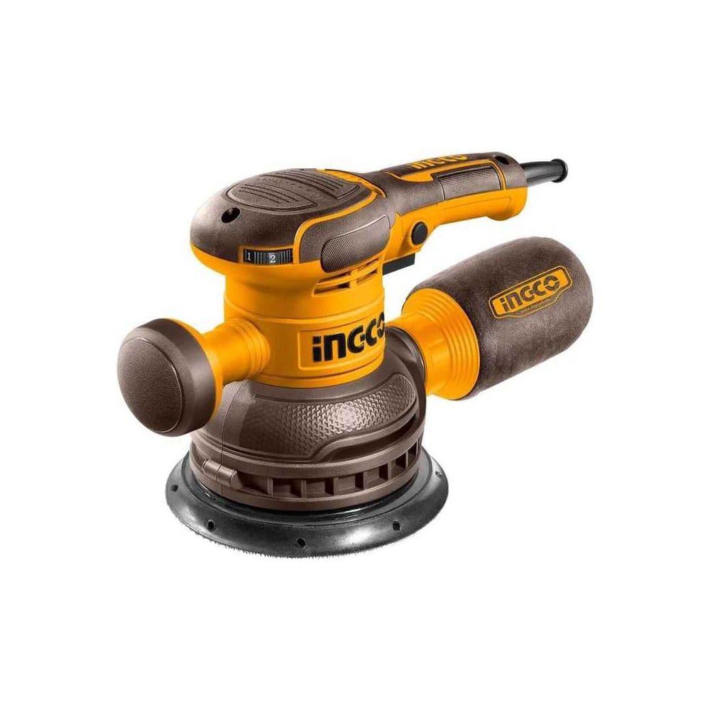 Изображение товара Эксцентриковая шлифовальная машина INGCO 450Вт, 150мм (6) INDUSTRIAL RS4516 Изображение товара Эксцентриковая шлифовальная машина INGCO 450Вт, 150мм (6) INDUSTRIAL RS4516