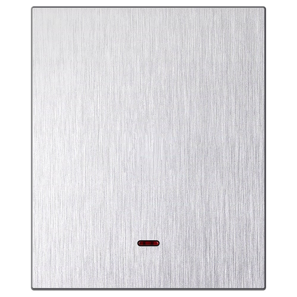 Изображение товара Выключатель 1-клавишный SMARTBUY Альтаир 10A серебро SBE-m11al-10-SW1-1