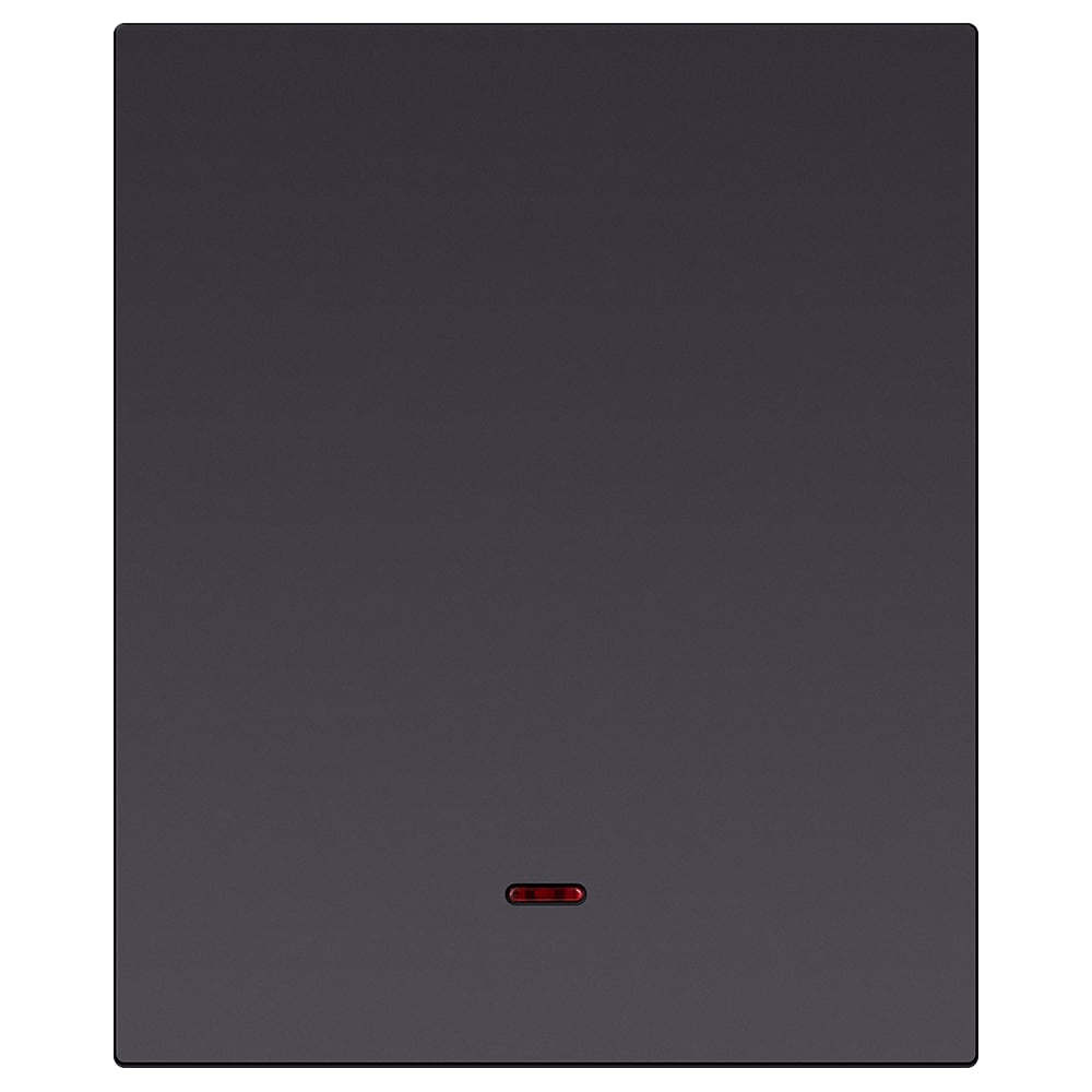 Изображение товара Выключатель 1-клавишный SMARTBUY с индикатором модульный 10А черный Альтаир SBE-m11b-10-SW1-1