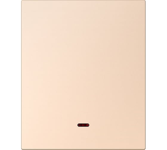 Изображение товара Выключатель 1-клавишный SMARTBUY с индикатором модульный 10А шампань акрил Альтаир SBE-m11ia-10-SW1-1