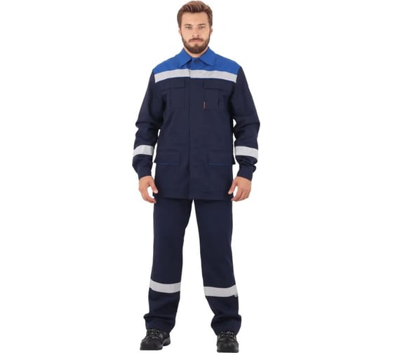 Изображение товара Костюм ГК Спецобъединение АНТИСТАТ летний, т/синий-василек (112-116, 158-164), компл, Кос 583/112/158