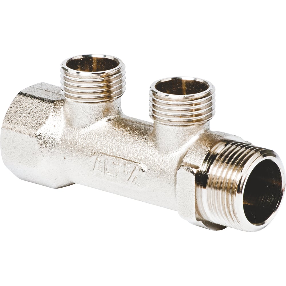 Изображение товара Коллектор с патрубками Altstream 3/4"х1/2" НР 2 выхода 005010222