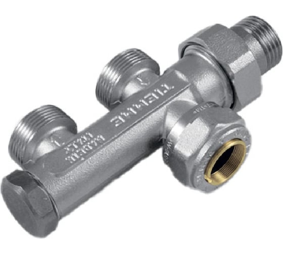 Изображение товара Узел терморегулирующий для однотрубной системы Tiemme 1/2*М24 3370003, арт. 3370003 / 3370K1904