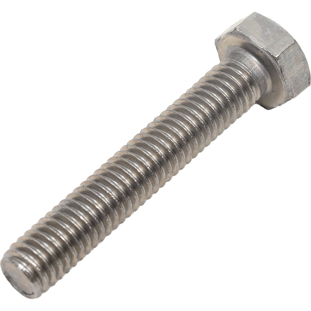 Изображение товара [Болт] Глобал DIN933 М6x35 A2 - нержавеющая сталь, 200 шт