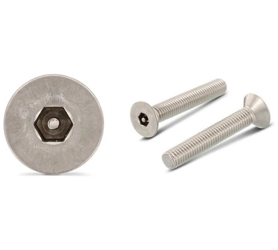 Изображение товара Антивандальный винт ЦКИ Глобал ART.9113, М6x12, A2, HEX TR 4, 25 шт. 51369