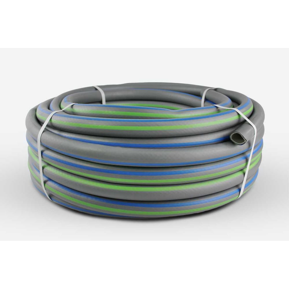 Изображение товара Поливочный шланг НОВЭМ ТЭП 3/4 25м армированный серебристый