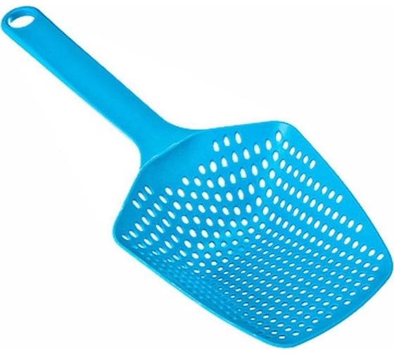 Изображение товара Совок-дуршлаг КОШКИН ДОМ 33x12 см, пластик 50-12-030