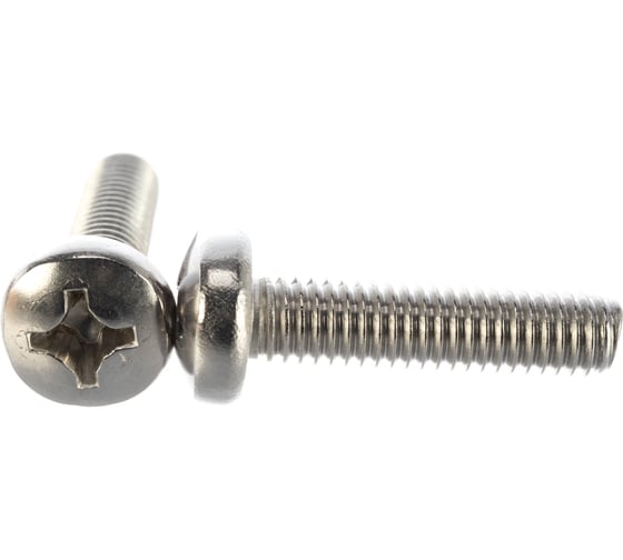 Изображение товара Винт ЦКИ Глобал DIN7985 М6х25 нерж. A2 200 шт 58714