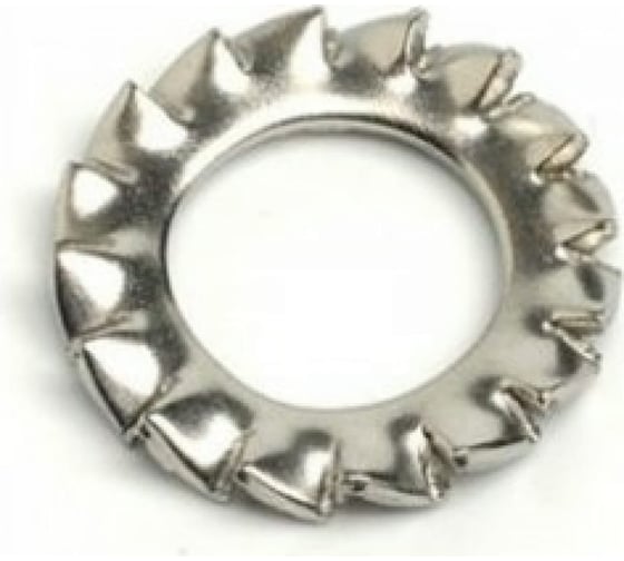 Изображение товара Стопорная шайба ЦКИ Глобал DIN6798 A М18 зубчатая Ц 25 шт. 13497