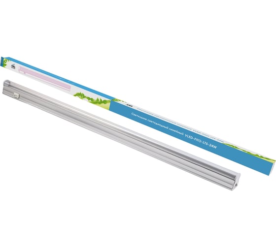 Изображение товара Линейный светильник VKL electric VLED-FITO-LT5-24W, IP20, белый 1162х21х30мм 1156354