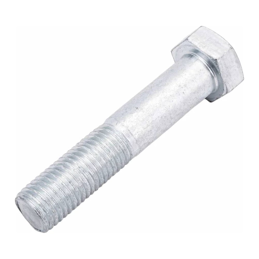 Изображение товара Болт DIN931 М30x120 Глобал с шестигранной головкой 10.9 цинк
