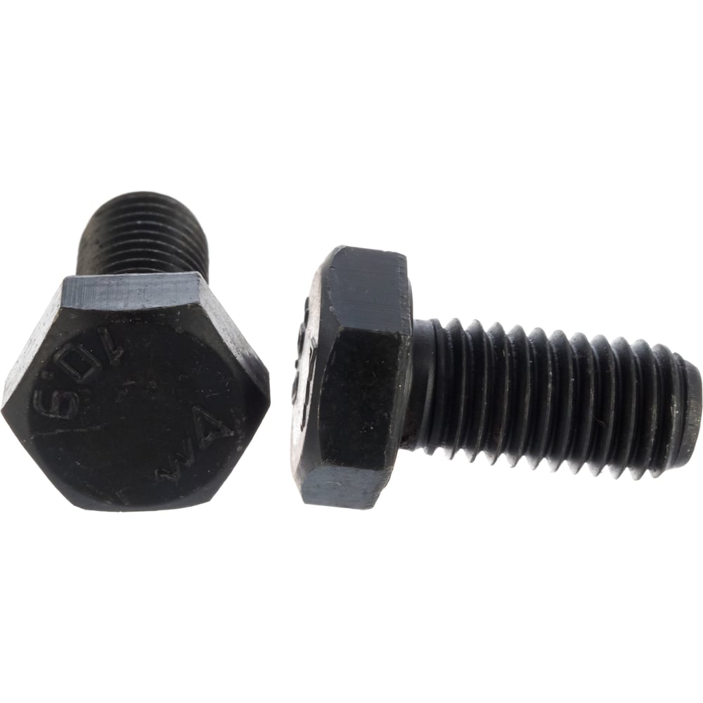 Изображение товара Болт DIN933 Глобал М12x25 10.9 оксидированное покрытие