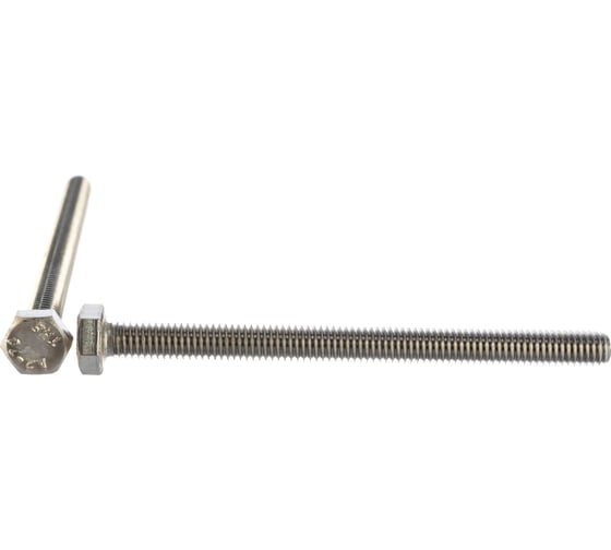 Изображение товара Болт ЦКИ Глобал DIN933 М6х80 нерж. A2 100 шт 58658