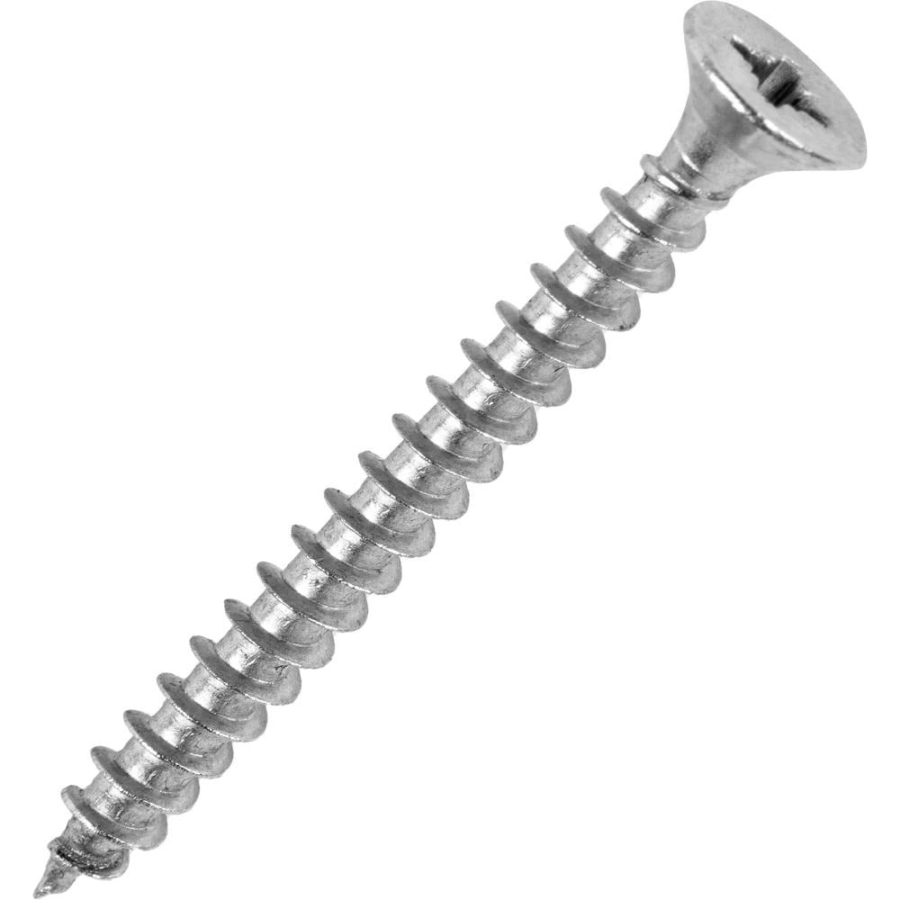 Изображение товара Саморез ЦКИ Глобал 5x50 мм Нержавеющая сталь A2 Потайная головка PH2 Изображение товара Саморез ЦКИ Глобал 5x50 мм Нержавеющая сталь A2 Потайная головка PH2