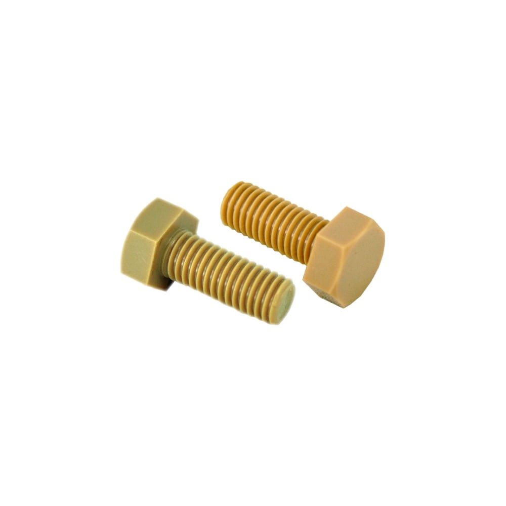 Изображение товара Болт DIN933 Глобал М8х12 полиамид SW 13 Изображение товара Болт DIN933 Глобал М8х12 полиамид SW 13