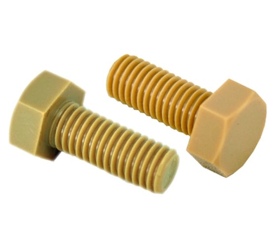 Изображение товара Болт ЦКИ Глобал DIN933 М8х12 полиамид SW 13, уп. 100 шт. 62815