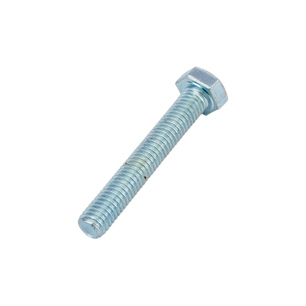 Изображение товара Болт DIN933 Глобал М8x50 10.9 шестигранная головка цинк