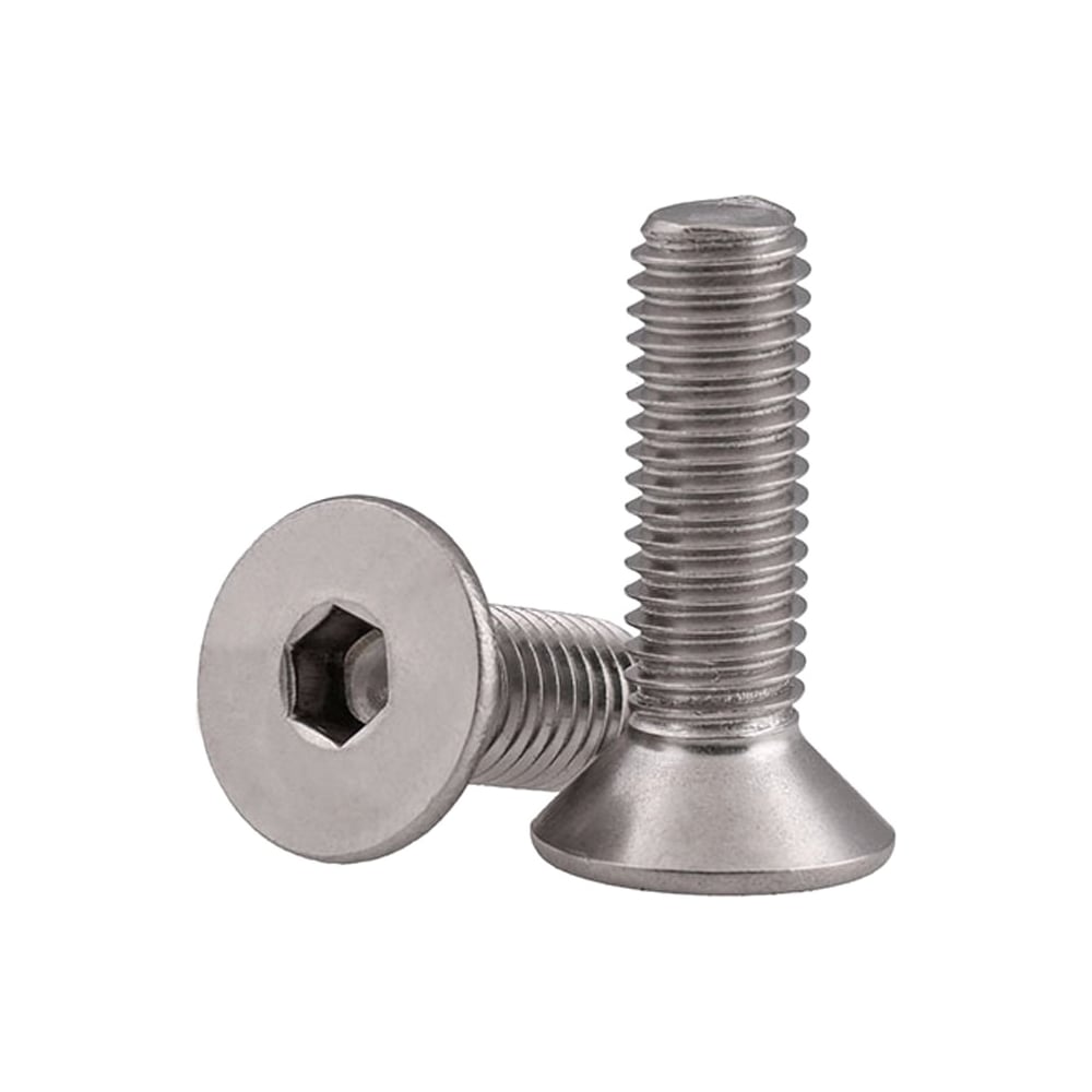 Изображение товара Винт ЦКИ Глобал DIN 7991 М5x18 A2 HEX3 потайная головка