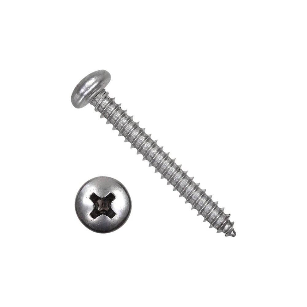 Изображение товара Саморез ЦКИ Глобал DIN 7981 2.9x22, остроконечный, А2, Ph1, 200 шт. 55801