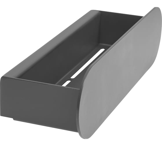 Изображение товара Полка для ванной комнаты GreenWeen OMEGA 300 мм, черная GW-OMEGA-300-B