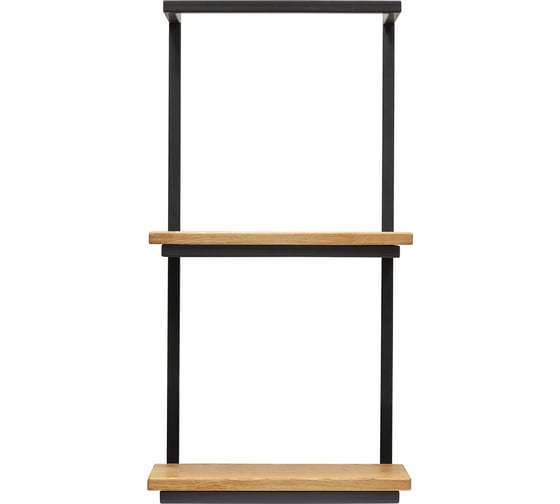 Изображение товара Навесная полка GreenWeen TWIN черная GW-TWIN-B-80