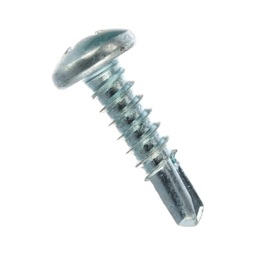 Изображение товара Саморез ЦКИ Глобал DIN 7504-m 6.3x32 мм, сверлоконечный, цинк, 50 шт. 48576