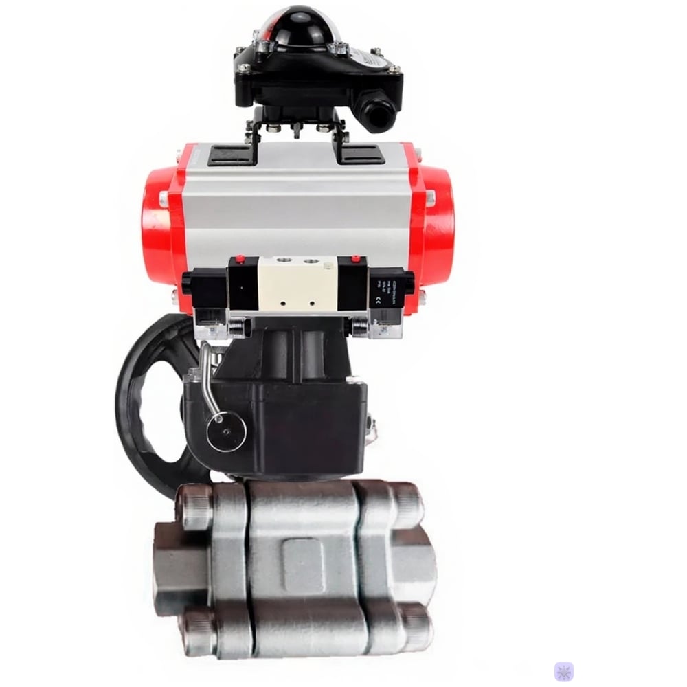 Изображение товара Кран шаровой DN50 под приварку PN63, PTFE-FP-SW, 2EM 220VAC