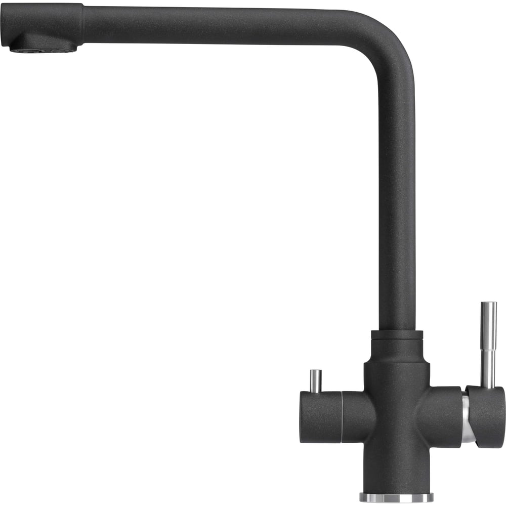 Изображение товара Смеситель для кухонной мойки RUSH MS9035-33Black с фильтром
