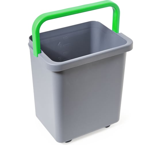 Изображение товара Ведро РОСМОП 5л, зеленая ручка B-5G