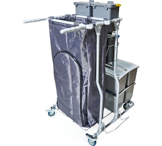 Изображение товара Сборная уборочная тележка РОСМОП (преподготовка) Т1-П