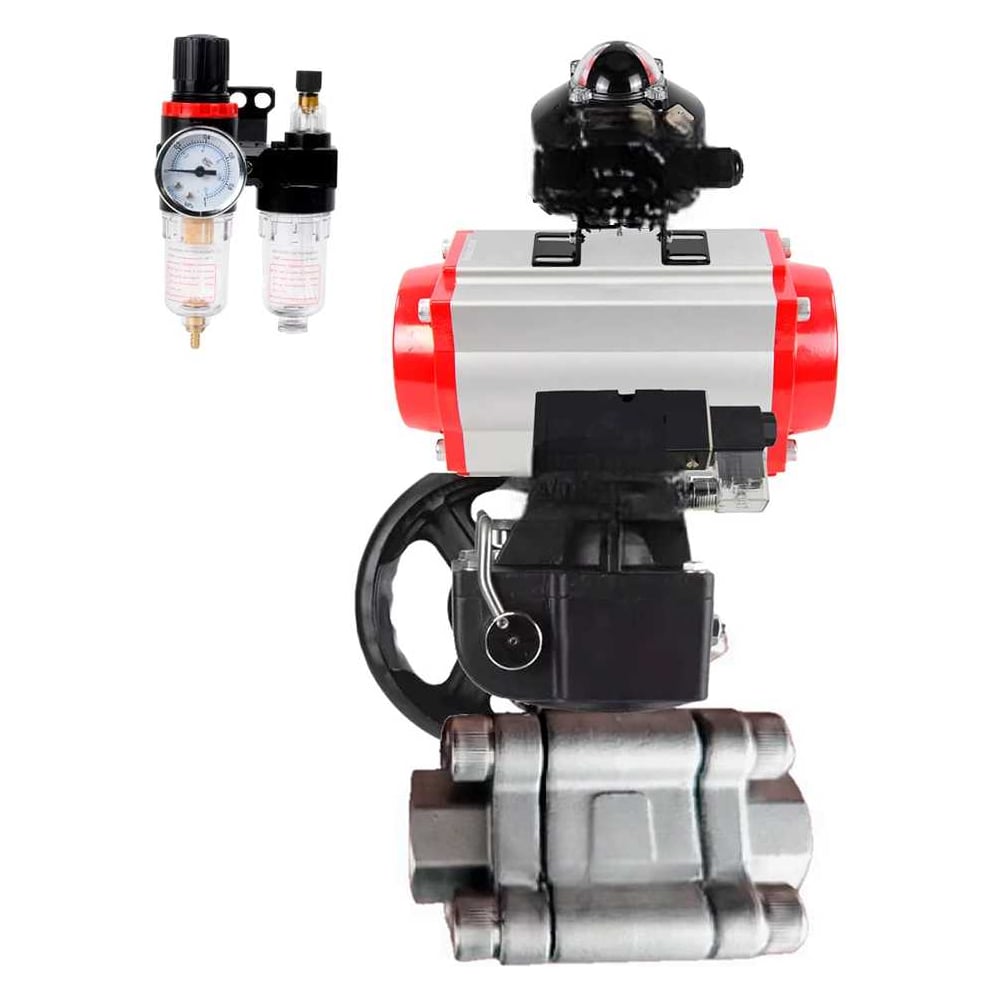 Изображение товара Кран шаровой DN50 под приварку PN63 204°C PTFE-уплотнение