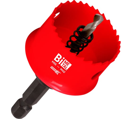 Изображение товара Коронка биметаллическая RODMIX HSS M42, 6/10 TPI, переменный шаг 23х20 мм 33061002320