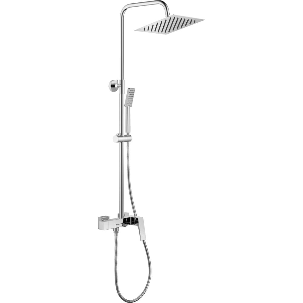 Изображение товара Настенная душевая система RUSH Thira TR3635-50 с верхним душем и керамическим клапаном