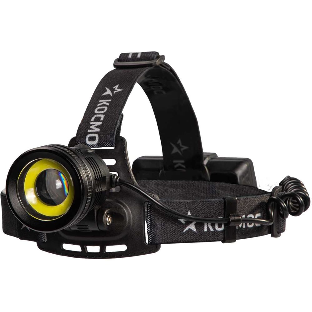 Изображение товара Налобный фонарь КОСМОС KOС855Lit 10 Вт 800 лм аккумулятор 18650 USB-C