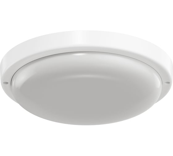 Изображение товара Светильник светодиодный герметичный OGM 18Вт, 1350лм, 6500К, IP65, Ф170х38мм, круг, белый / О28-10