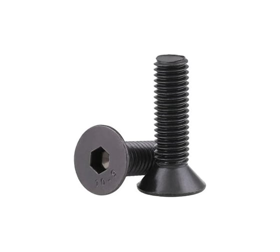 Изображение товара Винт ЦКИ Глобал DIN7991 М20x100 10.9 ОКС HEX12 2 шт. 40319