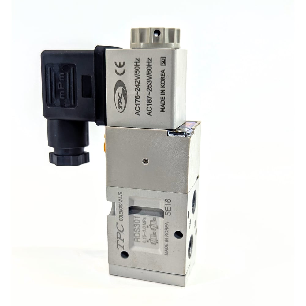 Изображение товара Распределитель CDC Pneumatics 5/2 электромагнитный для автоматизации Изображение товара Распределитель CDC Pneumatics 5/2 электромагнитный для автоматизации